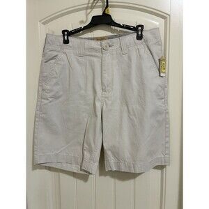 Men's Cremieux Premium Khaki Chino Shorts Size 32 NWT Preppy